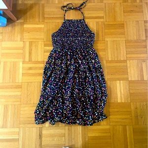Floral Halter Dress